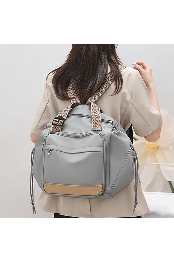 Women’s Travel Tote Bag Large Capacity Organizer Handbag – 15 Pocket Multi-Compartment Crossbody Shoulder Bag, Water-Resistant, Lightweight 32x35x23cm