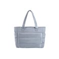 thumbnail image 1 of Women's Travel Tote Bags Pleated Light Handbag 17.32x6.5x20.08 Inches Work Tote Bag for Beach Gym Commuting, 1 of 6