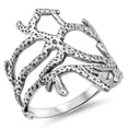 thumbnail image 1 of Women's Tree Branch Cutout Open Ring .925 Sterling Silver Band Jewelry Female Male Unisex Size 6, 1 of 4
