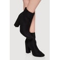 thumbnail image 1 of Women's Trendy Almond Toe Block Heel Booties, 1 of 3