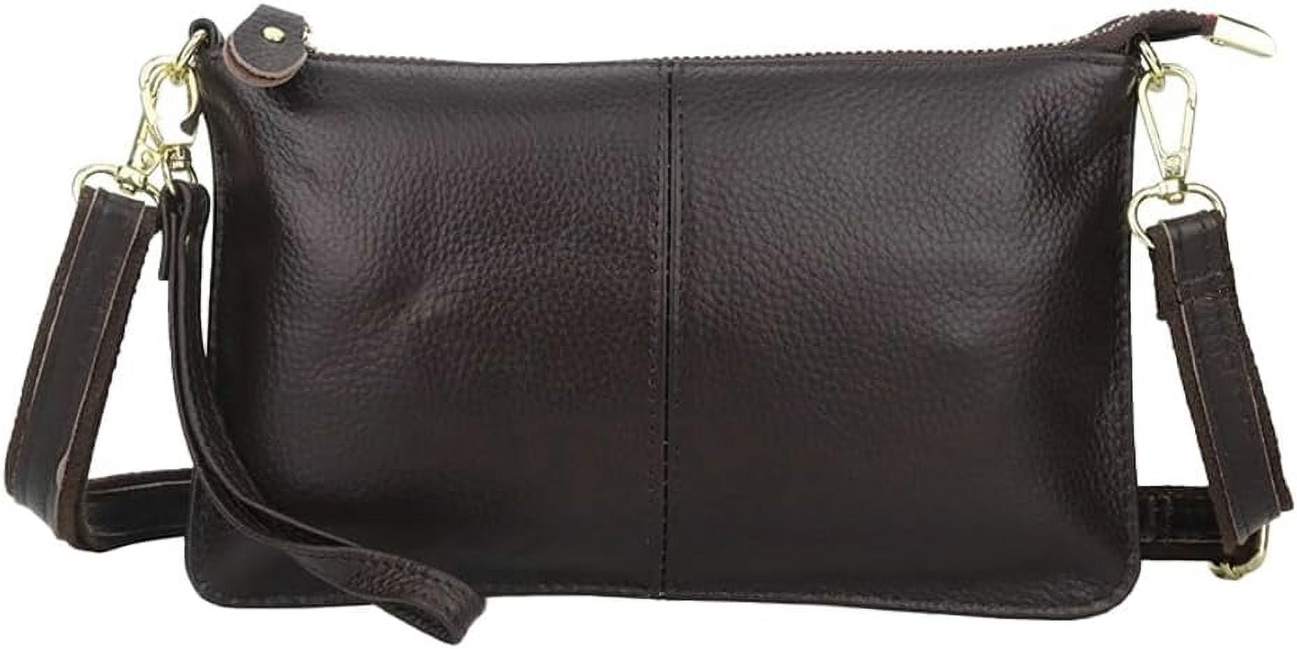Women's Trendy Leather Shoulder Crossbody Bag Hobo Bag Small Square Purse Totes Soft Handbag Satchel Clutch