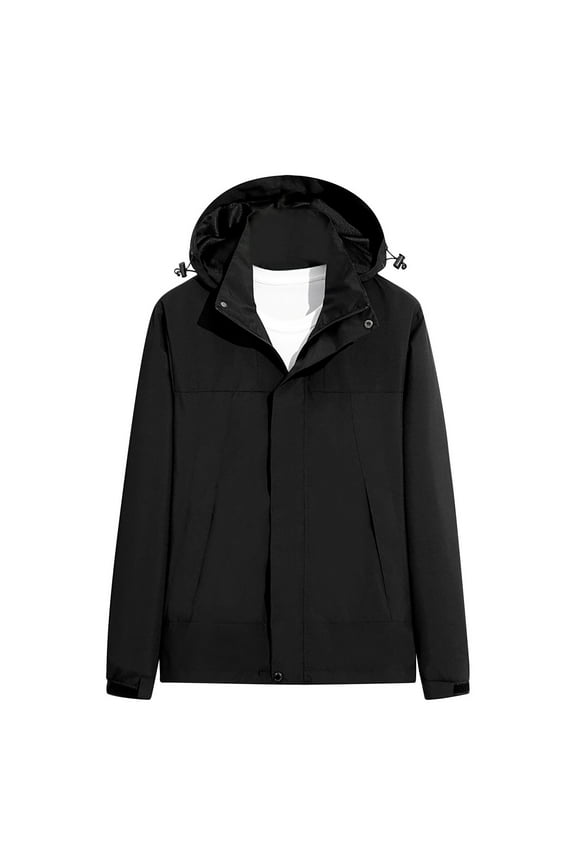 Women's Trendy Lightweight Jacket Outdoor Mountaineering Hooded Windproof Charge Coat