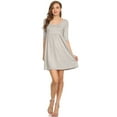 thumbnail image 1 of Women's Trendy Style Baby Doll Solid Dress, 1 of 5