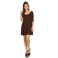thumbnail image 1 of Women's Trendy Style Baby Doll Solid Dress, 1 of 5