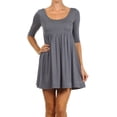 thumbnail image 1 of Women's Trendy Style Baby Doll Solid Dress, 1 of 5