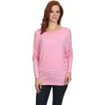 thumbnail image 1 of Women's Trendy Style Dolman Long Sleeves Solid Top, 1 of 3