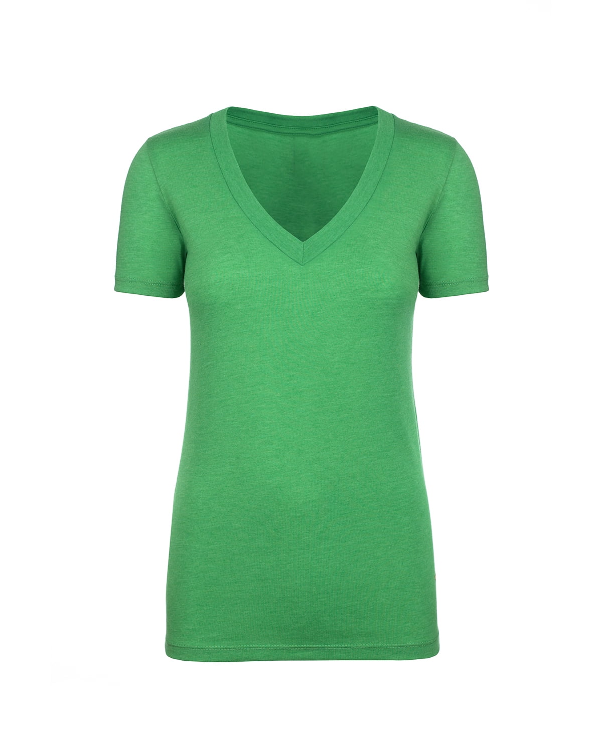 Women's Tri-Blend Deep V-Neck T-Shirt