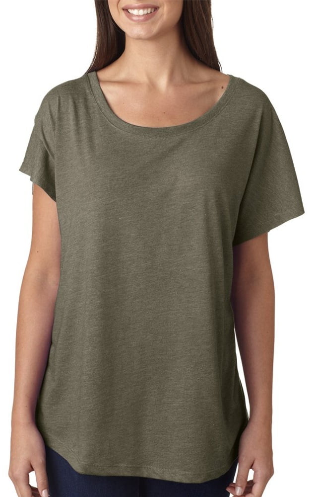 Women's Tri-Blend Dolman Fashion T-Shirt