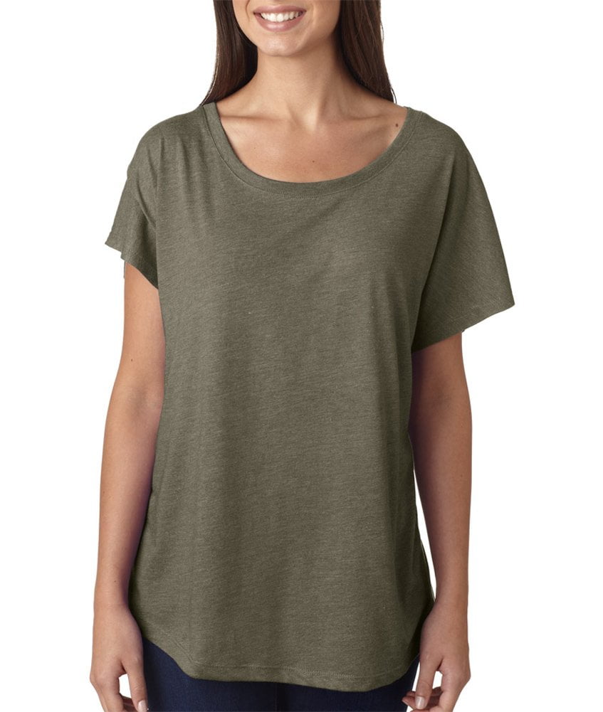 Women's Tri-Blend Dolman Fashion T-Shirt