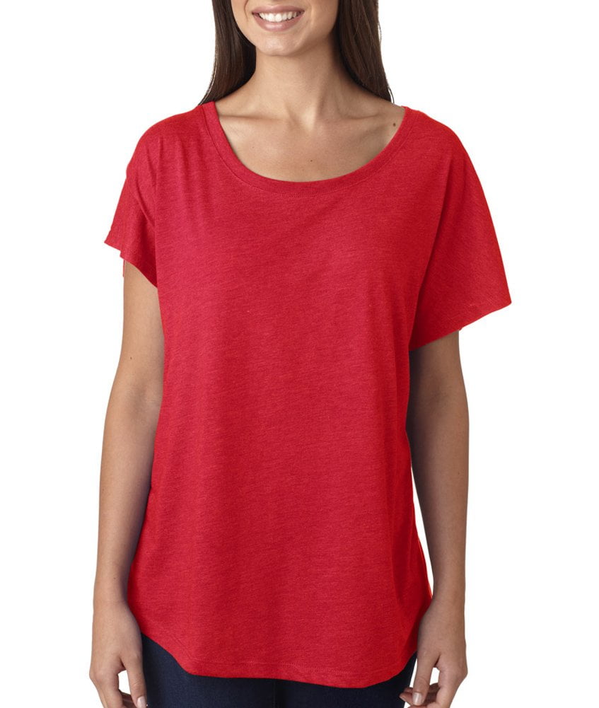 Women's Tri-Blend Dolman Fashion T-Shirt