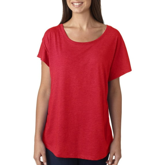 Women's Tri-Blend Dolman Fashion T-Shirt