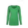 thumbnail image 1 of Women's Tri-Blend Long Sleeve Crewneck T-Shirt, 1 of 2