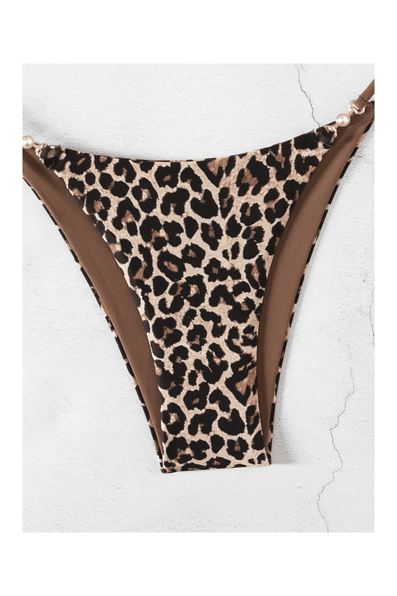 Women's Triangle Bikini Set Sexy String Swimsuit Spaghetti Strap Two Piece Bathing Suit for Women Teen Girls Summer Beach Pool Vacation