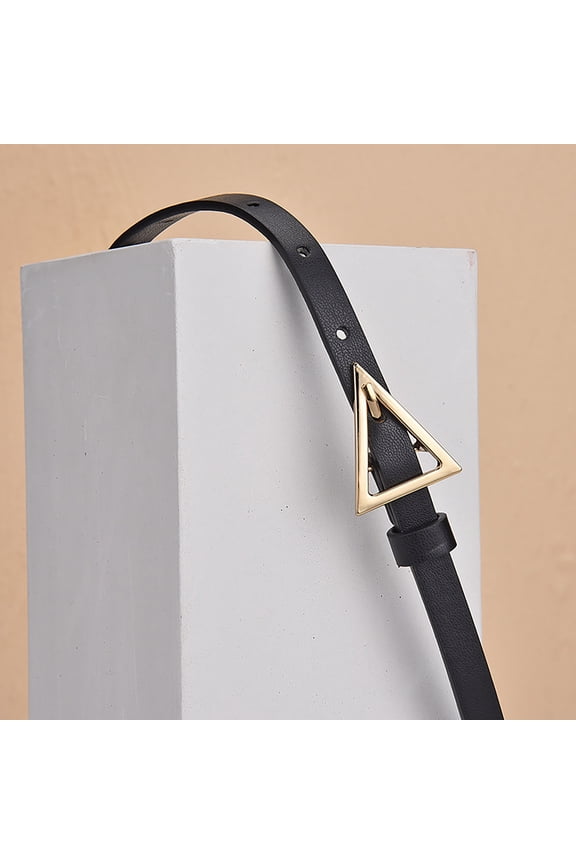 Women's Triangle Buckle Korean Version Of The Fashion Hundred Collocation Jeans With Trend Belt State Flag Belt Men Casual Belts Leather Belt Size 28 Woodsman Belt Nylon Belts for Men Leather Clicker