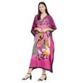 thumbnail image 1 of Women's Tribal Print Plus Size Kaftans Dress Polyester Long Maxi Kimono for Ladies Casual Nightwear Gypsy Caftan Dresses Online, 1 of 2