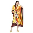 thumbnail image 1 of Women's Tribal Print Plus Size Kaftans Dress Polyester Long Maxi Kimono for Ladies Casual Nightwear Gypsy Caftan Dresses Online, 1 of 2