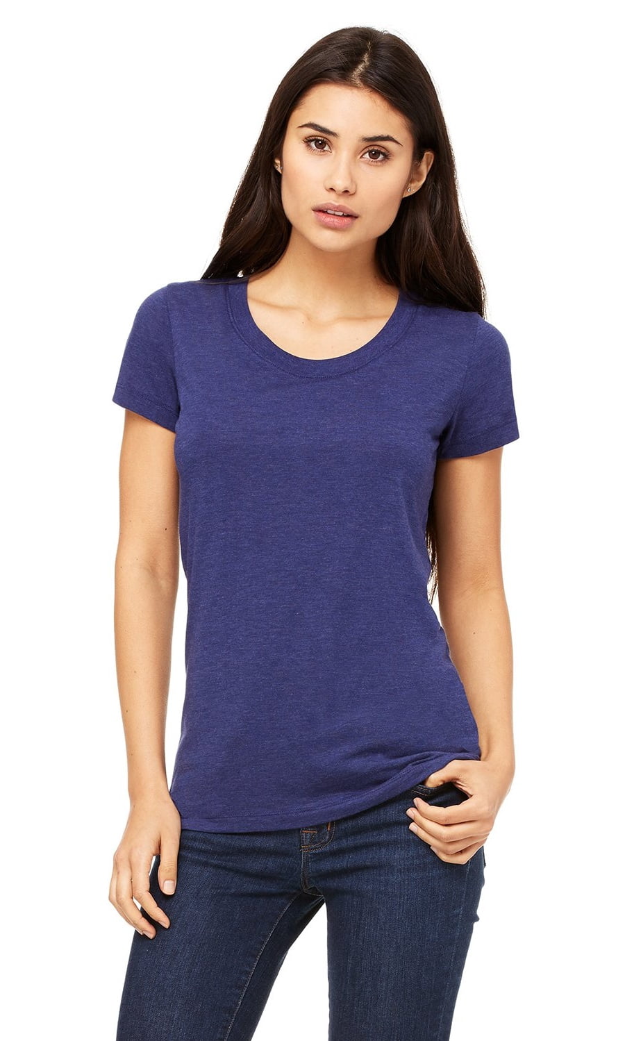 Women's Triblend Crewneck Short Sleeve T-Shirt
