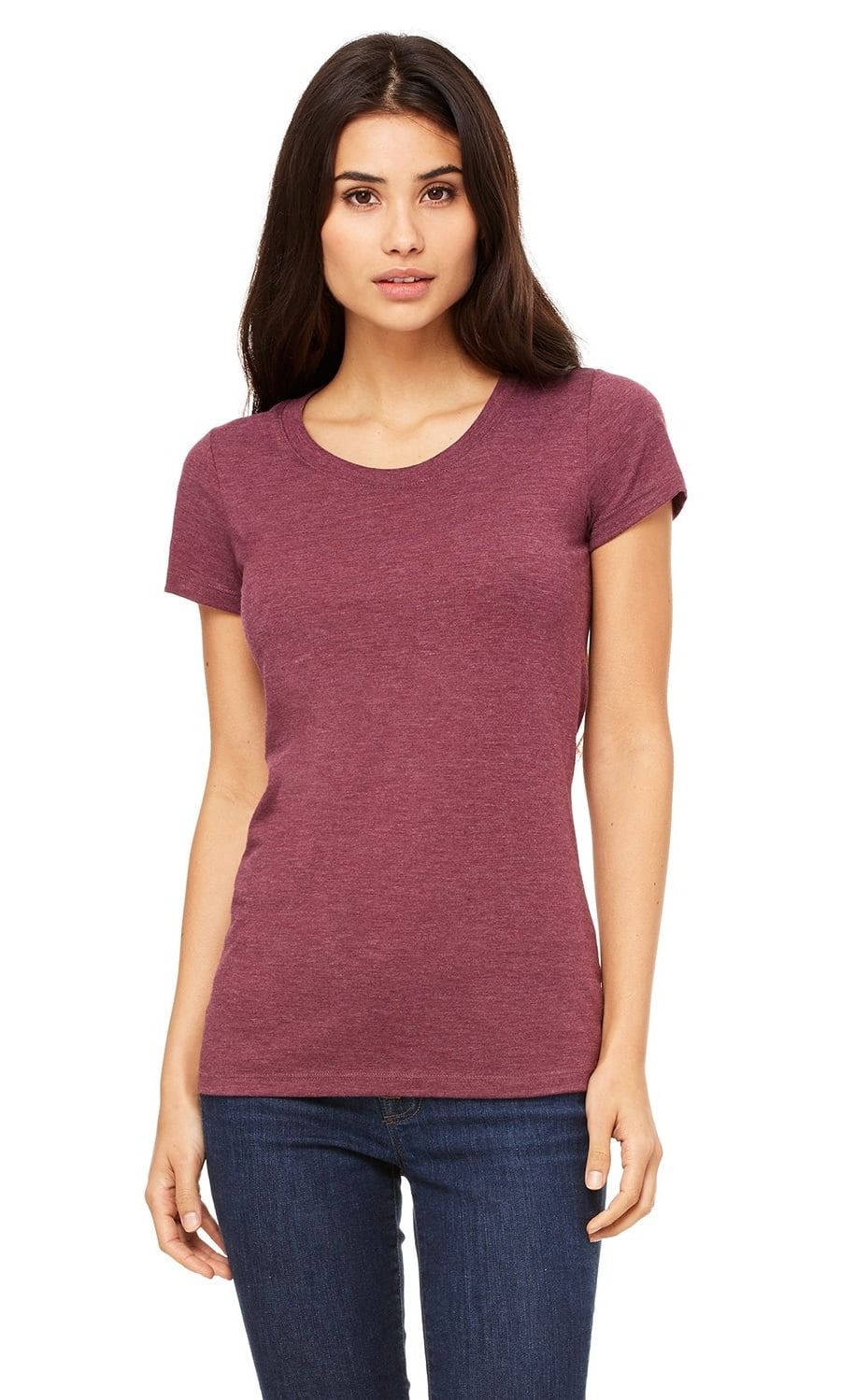 Women's Triblend Crewneck Short Sleeve T-Shirt