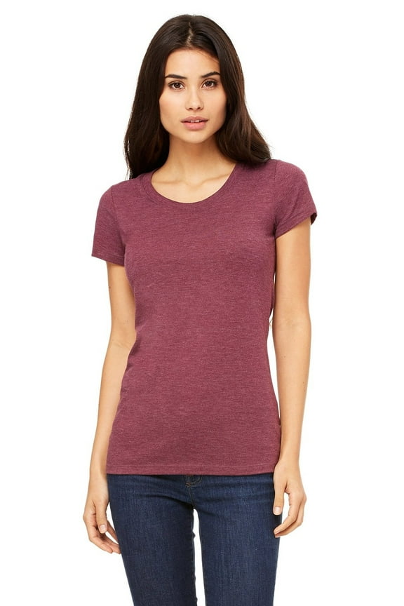 Women's Triblend Crewneck Short Sleeve T-Shirt