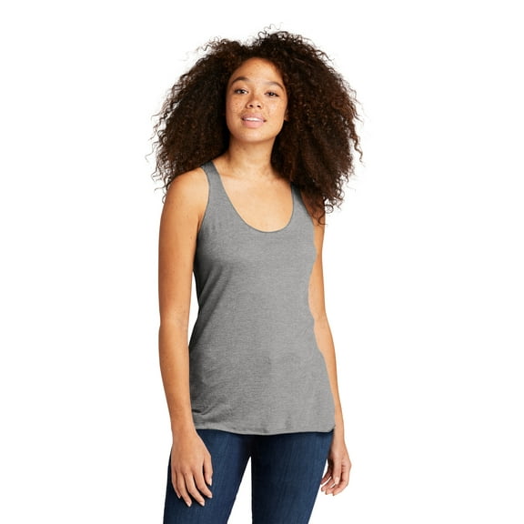 Next Level Ladies' Triblend Racerback Tank - PREMIUM HEATHER - L