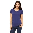 thumbnail image 1 of Women's Triblend S/S Tee , B8413 , Navy Triblend , Small, 1 of 1