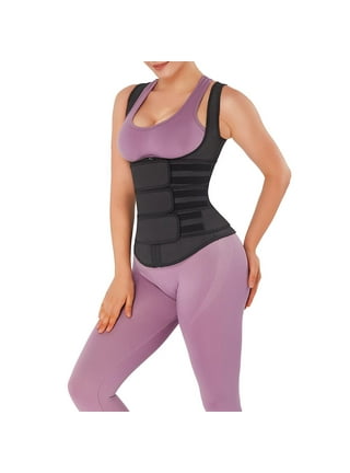 Playgirl Purple Latex Waist Trainer Sports Vest