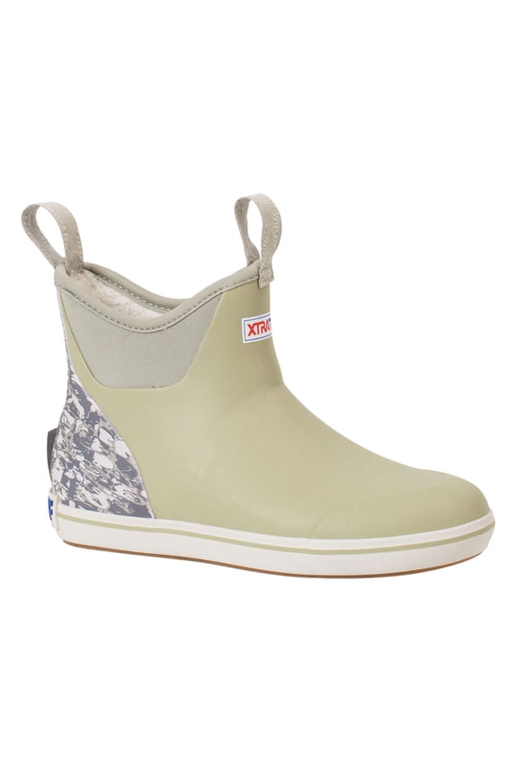 Women's 'S 6" Adb Trolling Pack Ankle Deck Boot Grey , 7 M US