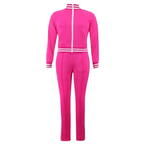 Women's Trousers Suit Winter Casual 2 Piece Pants Sportswear Set Fashionable Solid Color Outfit Comfortable Stylish