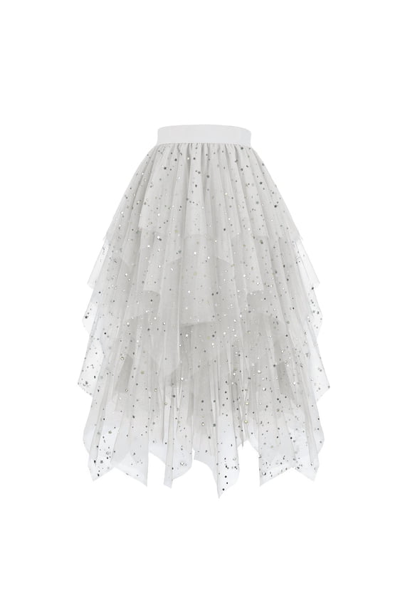 Women's Tulle Skirts Party Tutu Ballet Bubble Skirt Retro Petticoat Skirt Vintage A-line Tutu Skirts Ballet Dance Festival Outfit Party Costume