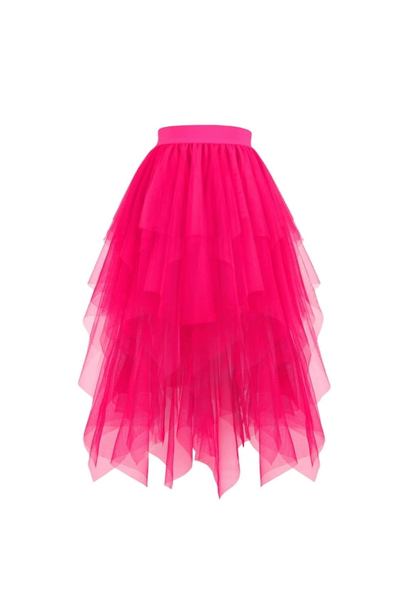 Women's Tulle Skirts Party Tutu Ballet Bubble Skirt Retro Petticoat Skirt Vintage A-line Tutu Skirts Ballet Dance Festival Outfit Party Costume