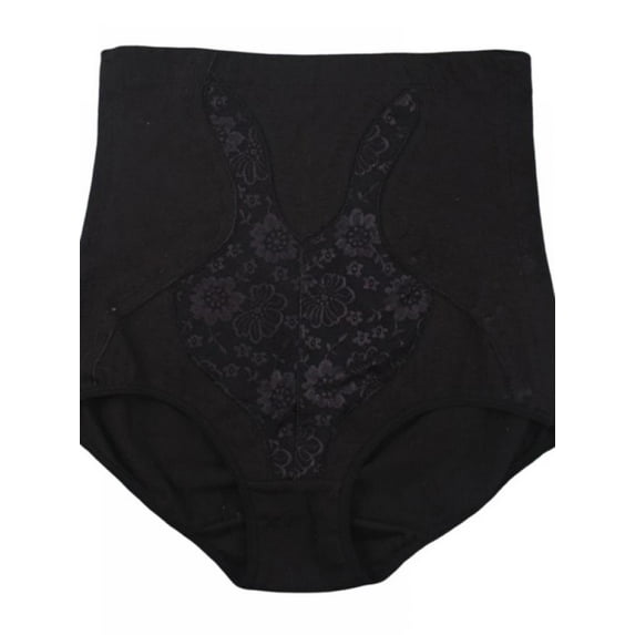Women's Tummy Control Panty Floral Lace Body Shaper High Waist Seamless Briefs Butt Lifter Shapewear Slimming Panties Waist Trainer Plus Size