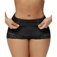 thumbnail image 1 of Women's Tummy Control Shapewear Panties Faja Butt Lifting Underwear Lace Body Shaper Panties for Women, 1 of 7