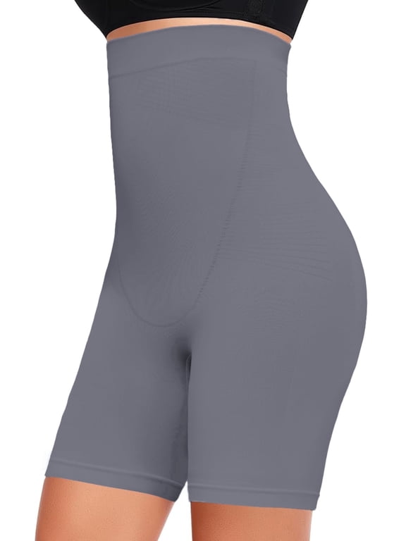Women's Tummy Control Butt Lifting Shapewear Panties, Gray
