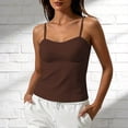 thumbnail image 1 of Women's Tummy Control Shapewear Tank Tops Shapewear Camisoles with Built in Bra Tummy Control Compression Tank Tops for Women Body Shaper Padded Tanks, 1 of 4
