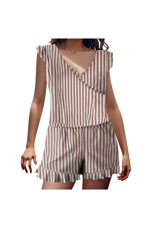 Women's Tummy Control Swimsuits Slimming One Piece Bathing Suit Ruffle Wrap V Neck Built-in Bra Swimwear with Pocket