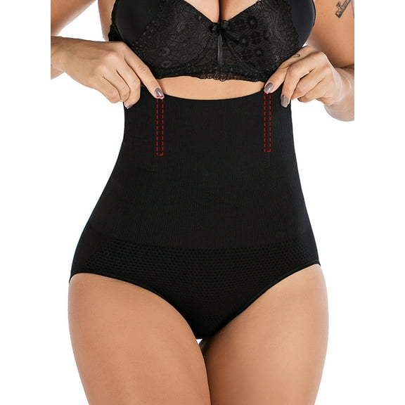 Women's Tummy Control Underwear High Waist Butt Lifter Shapewear Slimming Brief Control Panty