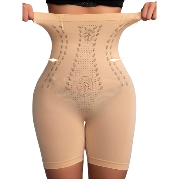 Women's Tummy Control Underwear High-Waisted Shapewear Shorts, Waist Slimming Seamless Underwear XL