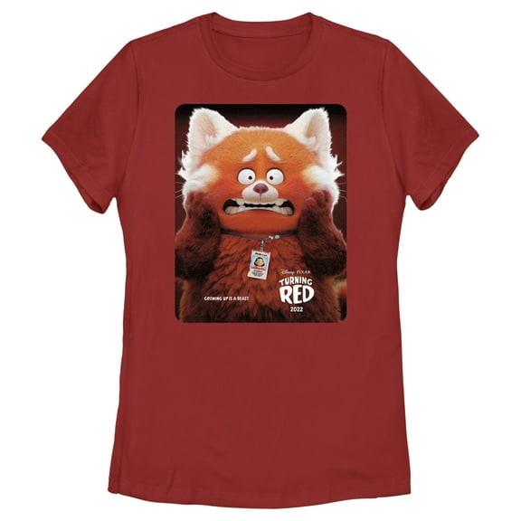 Women's Turning Red Red Panda Mei Lee Poster  Graphic Tee