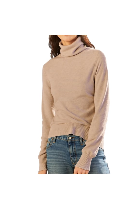 Women's Turtleneck Shirts Long Sleeve Mock Neck Pullover Tops Slim Fit Stretch Tee Blouse Lightweight Sweater