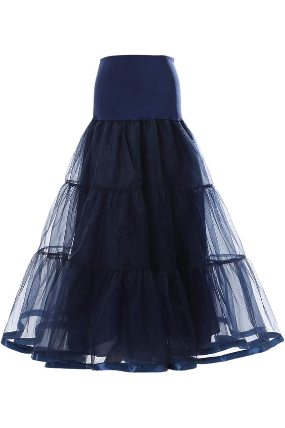Women's Tutu 50s Tutu Dress Petticoats Underskirt Half Slips for Wedding Crinoline