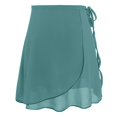 thumbnail image 1 of Women's Tutu Adult Lace-Up Chiffon Short Skirt - Self Tie Closure, for Dancing/Yoga/Ballet - M Size, Polyester Material, 1 of 2