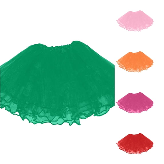 Women's Tutu Tutu Show Four Of Mesh Skirt Skirt Mesh Skirt One Size