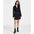 thumbnail image 1 of Women's Tuxedo Mini Dress Deep Black S, 1 of 1