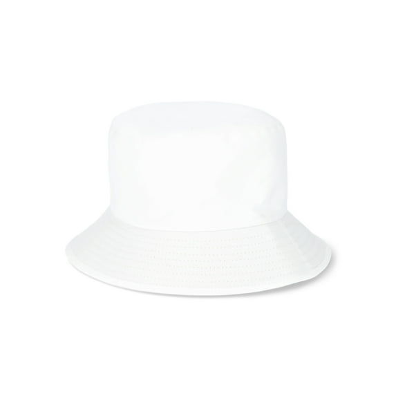 Women's Twill Bucket Hat by Way to Celebrate, One Size, White