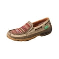 thumbnail image 1 of Women's Twisted X WDMS013 ECO TWX Slip-On Driving Moc Khaki/Multi Canvas/Leather 9 M, 1 of 6