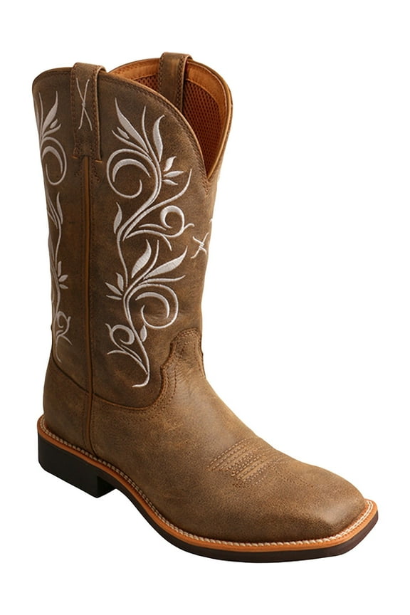Women's Twisted X WTH0012 Top Hand Cowgirl Boot Bomber/Bomber Leather 8 B