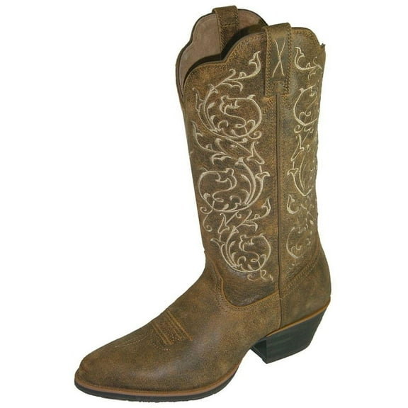 Women's Twisted X Western 12" R Toe Cowgirl Boot Bomber/Bomber 9 C