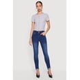 thumbnail image 1 of Women's Two Button Rolled Cuff Skinny Jeans, 1 of 4
