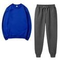 thumbnail image 1 of Women's Two Piece Oversized Loose Outfits Pullover & Drawstring Pants Sweatsuits Lounge Sets Women Hoodless Sweatsuits Set Sweatpants Long Sleeve Sweatshirt Matching Joggers Tracksuit Sets, 1 of 5