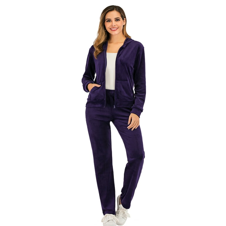 Walmart hotsell velour tracksuit